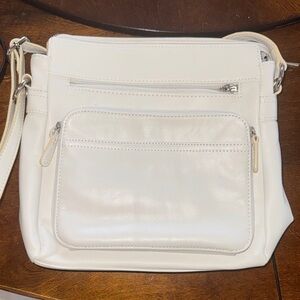 Giani Bernini off white crossbody bag Gently used
